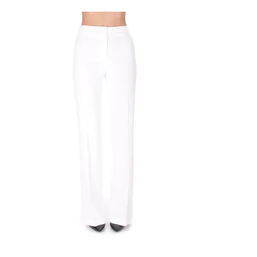 Pinko , Pinko Elegante Trousers White ,White female, Sizes: