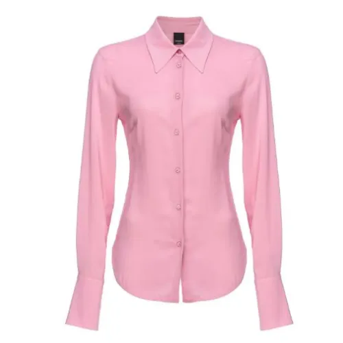 Pinko , Pinko Shirts Pink ,Pink female, Sizes: