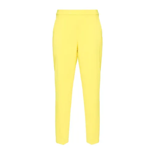 Pinko , Pinko Trousers Yellow ,Yellow female, Sizes:
