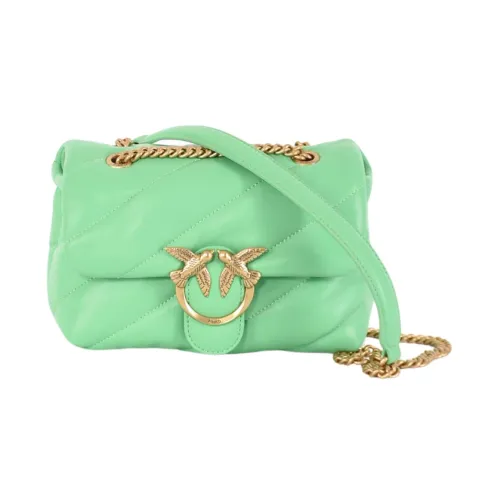 Pinko , Shoulder Bags ,Green female, Sizes: ONE SIZE