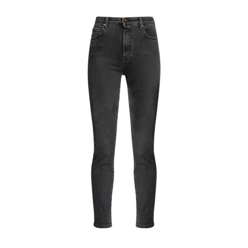Pinko , Slim Denim Jeans for Women ,Gray female, Sizes: