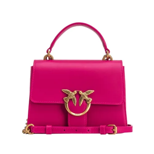Pinko , Stylish Leather Handbag ,Pink female, Sizes: ONE SIZE