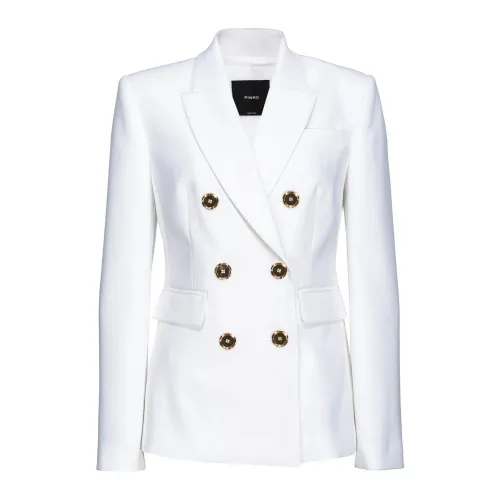 Pinko , Stylish Suit Jacket and Blazer ,White female, Sizes: