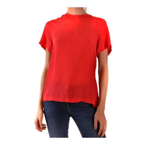 Pinko , T-Shirt ,Red female, Sizes: