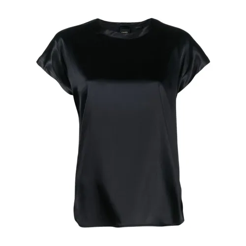 Pinko , T-Shirts ,Black female, Sizes:
