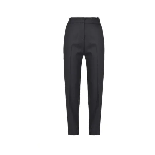 Pinko , Technical Wool Pants ,Black female, Sizes: