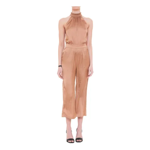 Pinko , Trousers ,Brown female, Sizes: