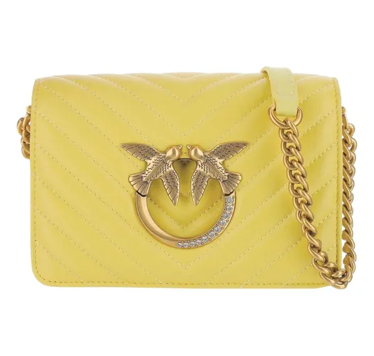 Pinko Women's Love Click Mini Sheep Nappa CH Handbag