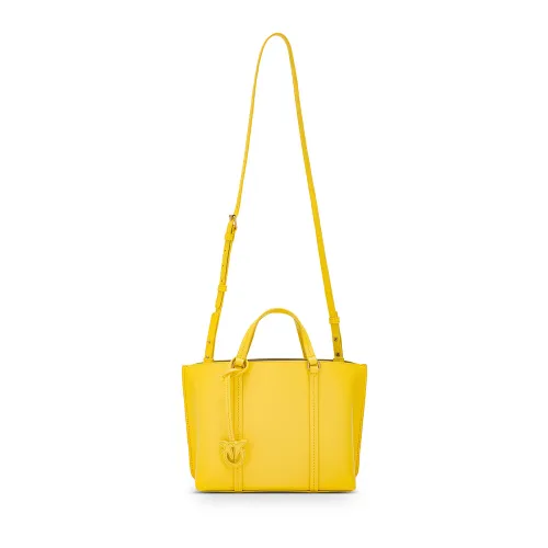 Pinko , Yellow Shoulder Bags Collection ,Yellow female, Sizes: ONE SIZE
