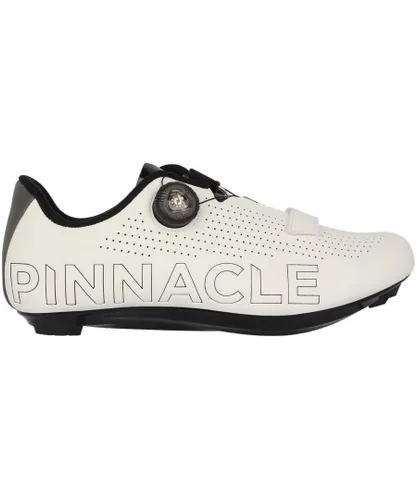 Pinnacle Mens Radium Road Cycling Shoes - Black/White