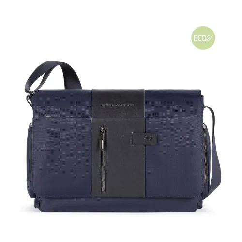 Piquadro , Bags Handbag Blue Aw22 ,Blue male, Sizes: ONE SIZE