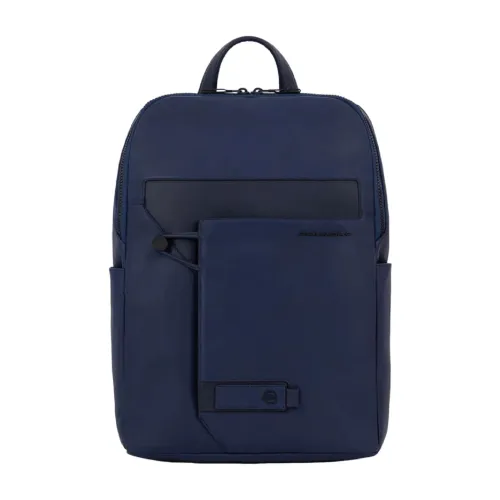 Piquadro , Blue Bucket Backpack Backpack ,Blue unisex, Sizes: ONE SIZE