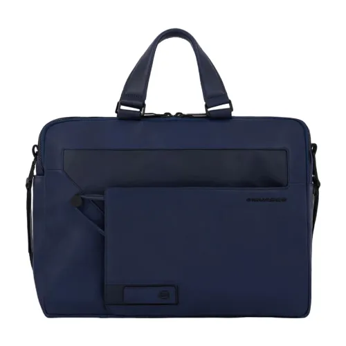 Piquadro , Blue Unisex Handbag Briefcase ,Blue unisex, Sizes: ONE SIZE