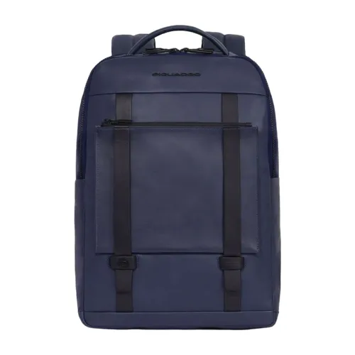 Piquadro , Men's Bags Bucket Bag & Backpack Blue Ss24 ,Blue male, Sizes: ONE SIZE