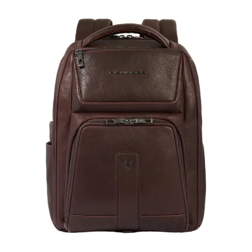 Piquadro , Men's Bags Bucket Bag & Backpack Dark Brown Ss24 ,Brown male, Sizes: ONE SIZE