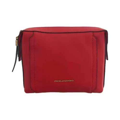 Piquadro , Simple Leather Beauty ,Red unisex, Sizes: ONE SIZE