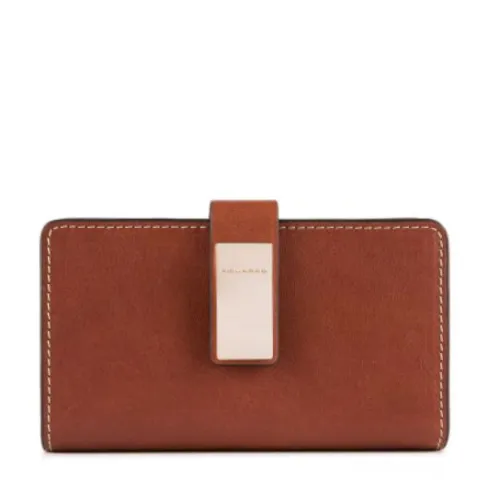 Piquadro , Wallet Pd1353Dfr ,Brown female, Sizes: ONE SIZE