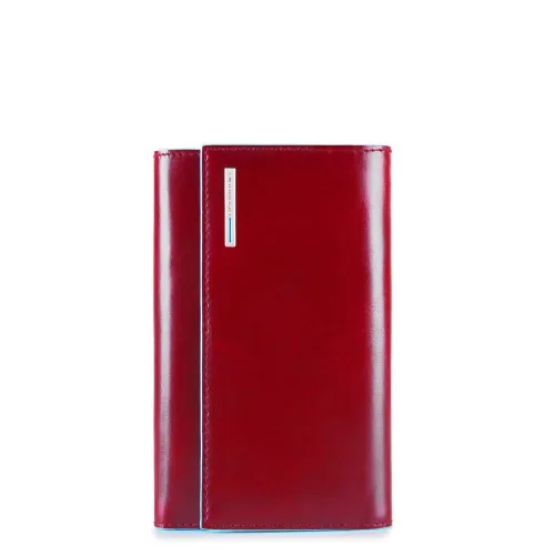 Piquadro , Women Accessories Wallets Red Aw22 ,Red female, Sizes: ONE SIZE