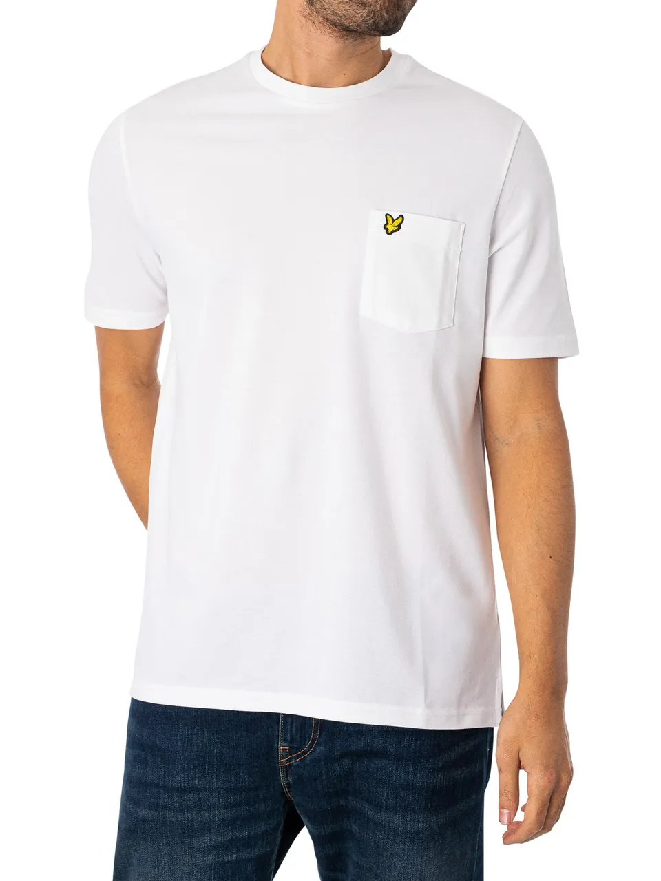 Plain Pique Pocket Relaxed T-Shirt