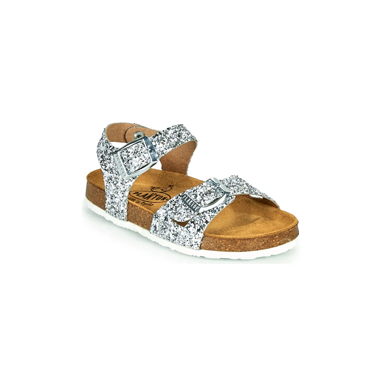 Plakton  LISA  girls's Children's Sandals in Silver