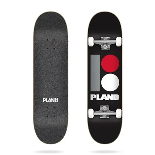 Plan B Original 31.85" Skateboard - Black - 31.85"