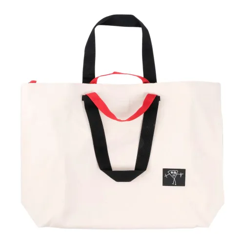 Plan C , Tote Bags ,Beige female, Sizes: ONE SIZE