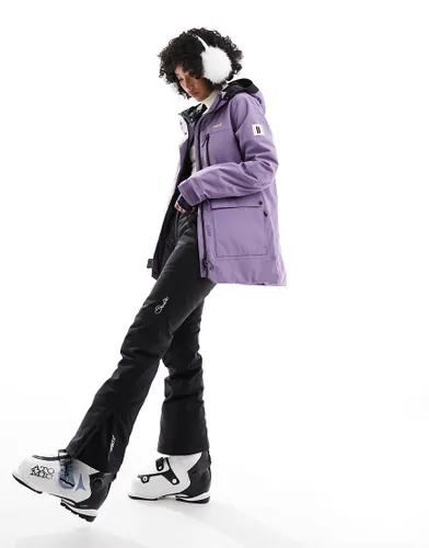 Planks All-time Insulated ski jacket in steep purple