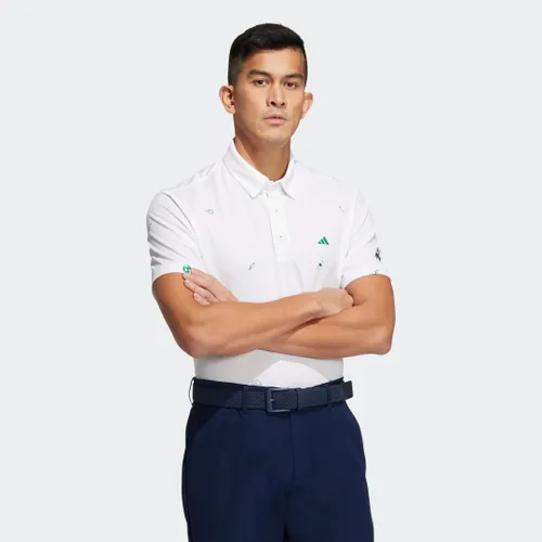 Play Green Monogram Golf Polo Shirt