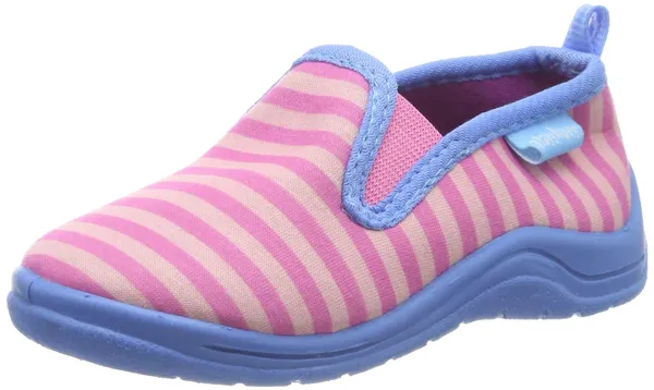 Playshoes Boy's Unisex Kids Anti-Slip Shoes Stripe Design