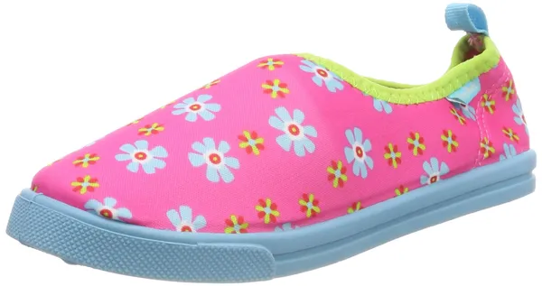 Playshoes Girl's Beach Footwear with UV Protection Flower