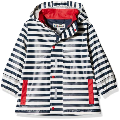 Playshoes Girl's Regenjacke Maritim Raincoat