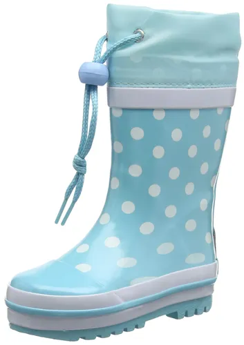 Playshoes Girl's Wellies Rain Boot Dotted Wellington Rubber