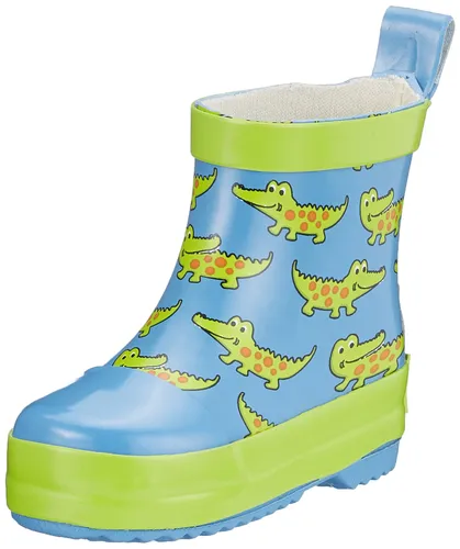 Playshoes Unisex Kid's Wellies Rain Boot Crocodiles