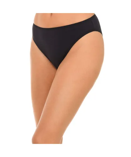 Playtex Pack-2 WoMens Perfect Comfort Stretch Cotton Panties P0A8S - Black