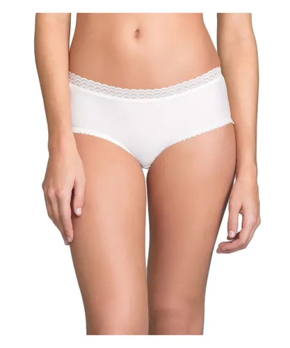 Playtex Womens Invisible Elegance Briefs - White