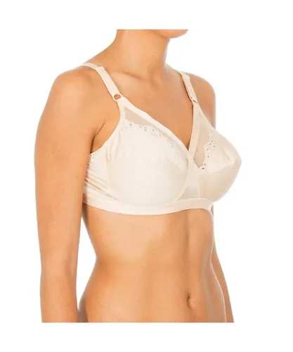 Playtex Womens Magic cross bra without underwire and with cups 0502 women - Beige