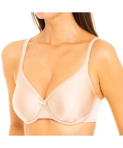 Playtex Womens Underwire bra with cups P6393 woman - Beige Polyamide