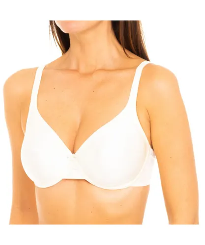 Playtex Womens Underwire bra with cups P6393 woman - Beige Polyamide