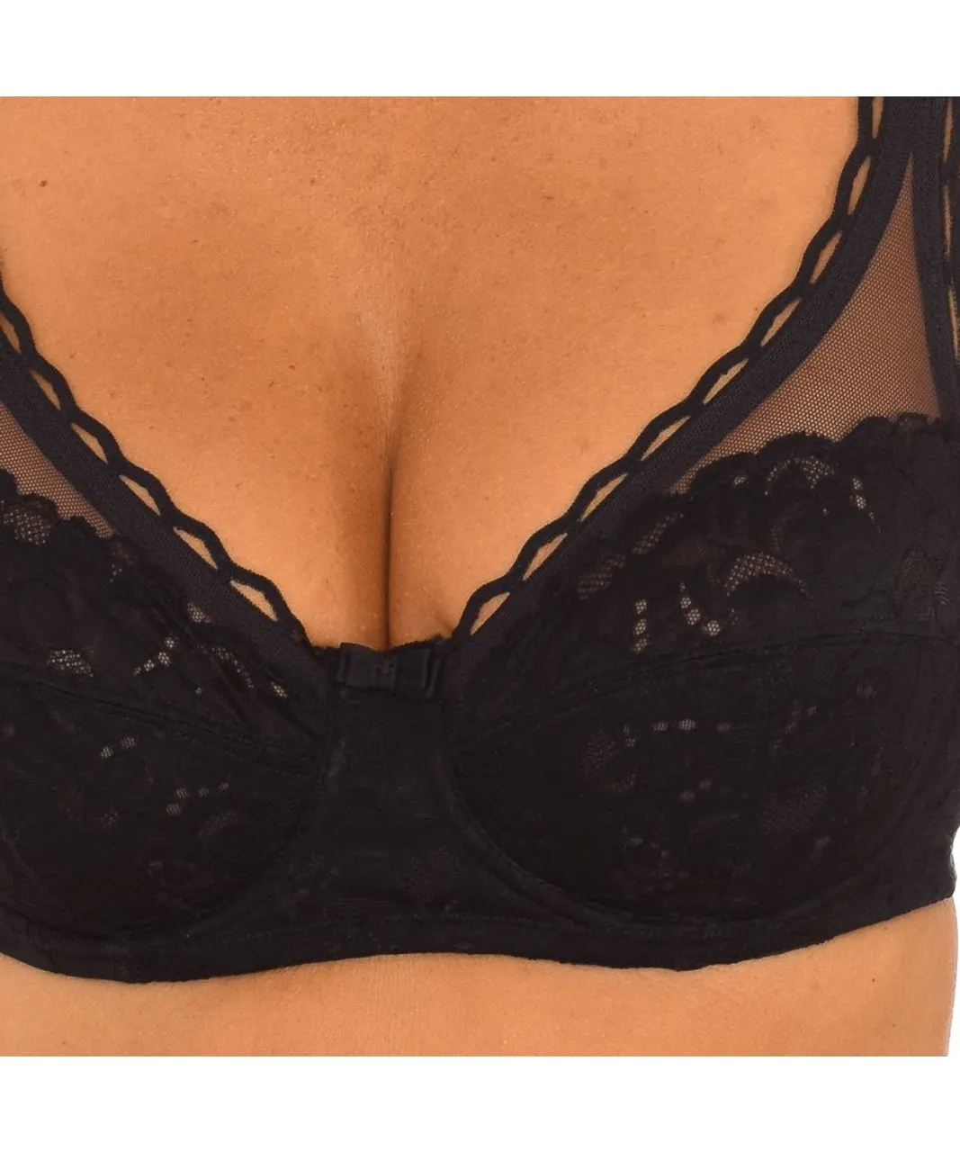 Playtex Womens Underwired bra with cups P0BVT woman - Black