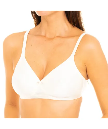 Playtex Womenss non-wired bra with cups P6390 - Beige Polyamide