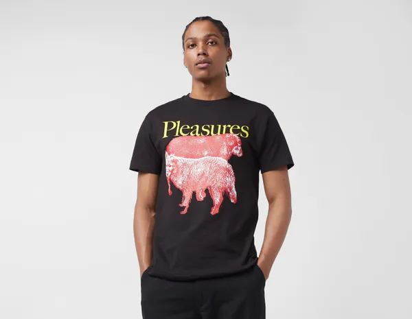 Pleasures Wet Dogs T-Shirt, Black