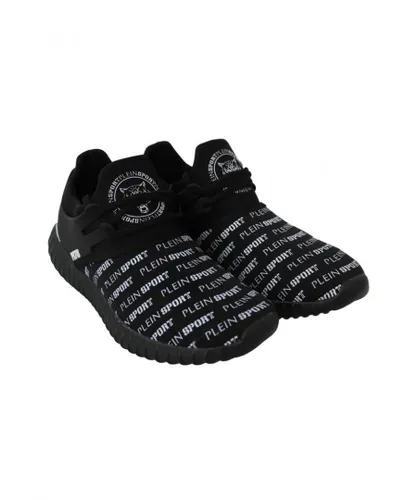 Plein Sport Mens Black Runner Henry Sneakers Shoes