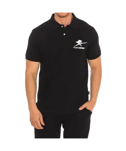 Plein Sport PIPS506 Mens short-sleeved polo shirt - Black