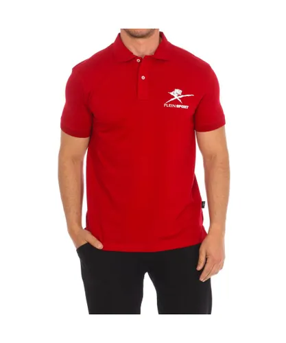 Plein Sport PIPS506 Mens short-sleeved polo shirt - Red