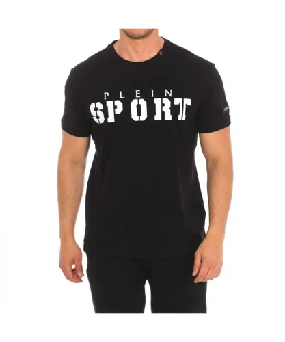 Plein Sport TIPS400 Mens short sleeve t-shirt - Black