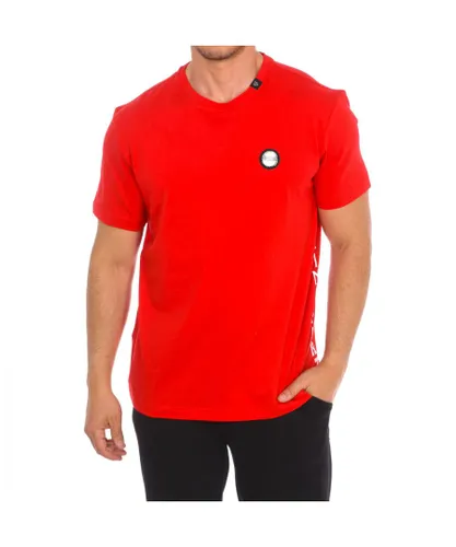 Plein Sport TIPS401 Mens short sleeve t-shirt - Red