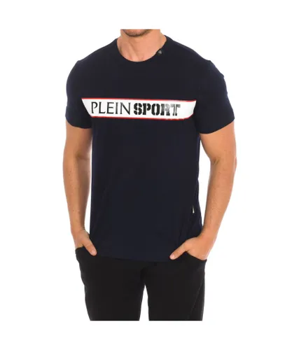 Plein Sport TIPS405 Mens short sleeve t-shirt - Blue
