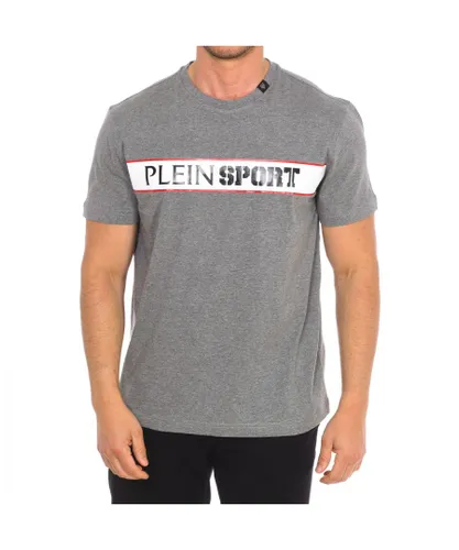 Plein Sport TIPS405 Mens short sleeve t-shirt - Grey