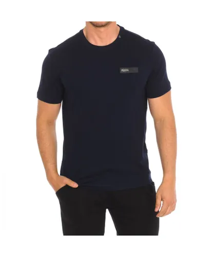 Plein Sport TIPS414 Mens short sleeve t-shirt - Blue