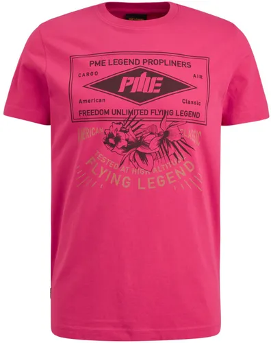 PME Legend Jersey T Shirt Logo  Pink
